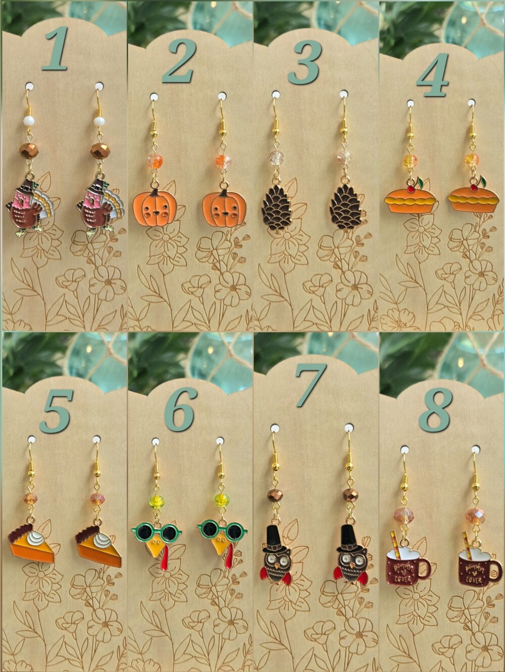 Fall Dangle Earrings - Pick One